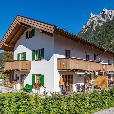 Ferienhaus Stoaroeserl Mittenwald Buitenkant foto